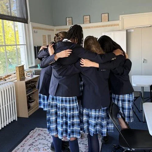 One of the most beautiful parts of our school culture is when students take the lead in caring for one another. Classmates gathered on their own to pray for a friend. At SCCS, we treasure these glimpses of faith in action, where community and charact