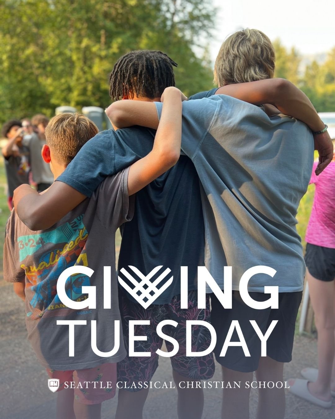 GIVING TUESDAY: DOUBLE YOUR GIFT
A generous match doubles every gift up to $25,000.

Your support helps students in the heart of Seattle learn what is true, pursue what is good, and wonder at what is beautiful. Make a gift today: link in bio

Your gi