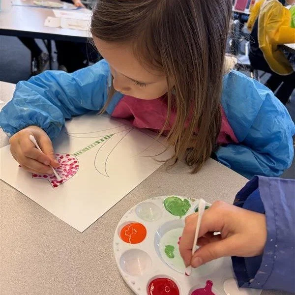 Pointillism dots, Basque dancing, and a surprise French lesson&mdash;Kindergarten&rsquo;s study of Europe came to life in all kinds of ways.

Students explored famous European artists through still life drawing and even tried their hand at pointillis