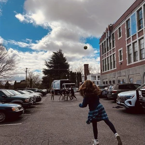 Between classes, students step outside, move, and reset.

Unstructured time matters too &mdash; space to run, laugh, and return ready to learn.

#goodnesstruthbeauty #sccslife #classicalchristianeducation