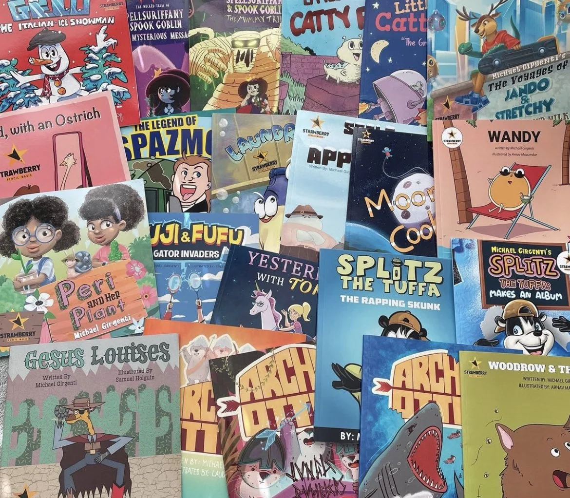 Girgenti has developed an award winning children's book brand "SPM"