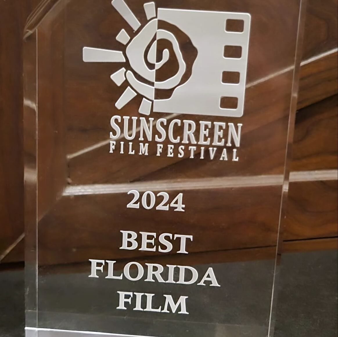 Congratulations @stevenadamstein @melvin.audaz @michaelrobertkessler and team! We did it! &ldquo;Best Florida Film&rdquo; award presented by @sunscreenffstpete for #DeepAwakening @wheretherainbowsarebornfilms