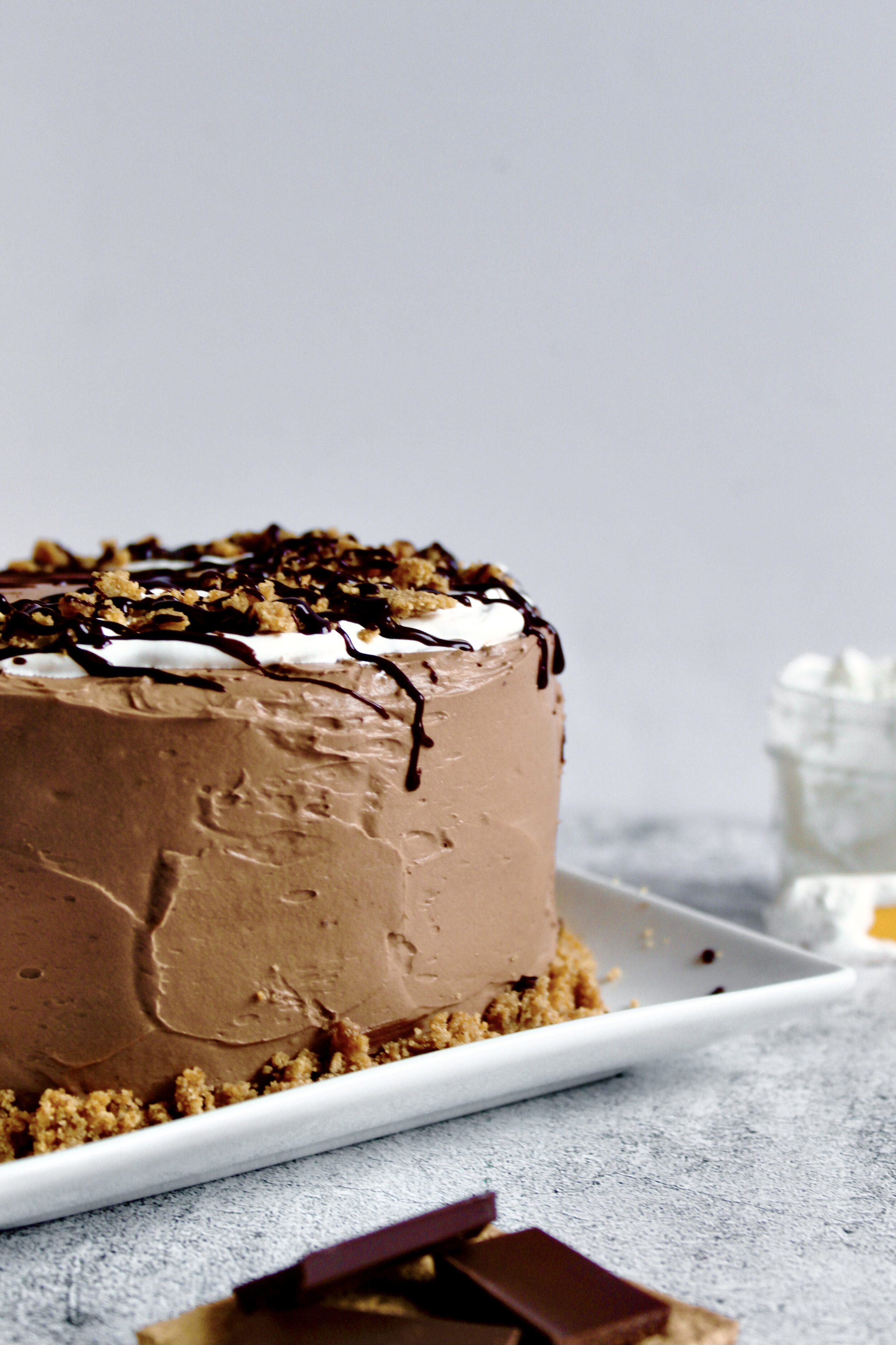Chocolate S'mores Cake — Poetry & Pies