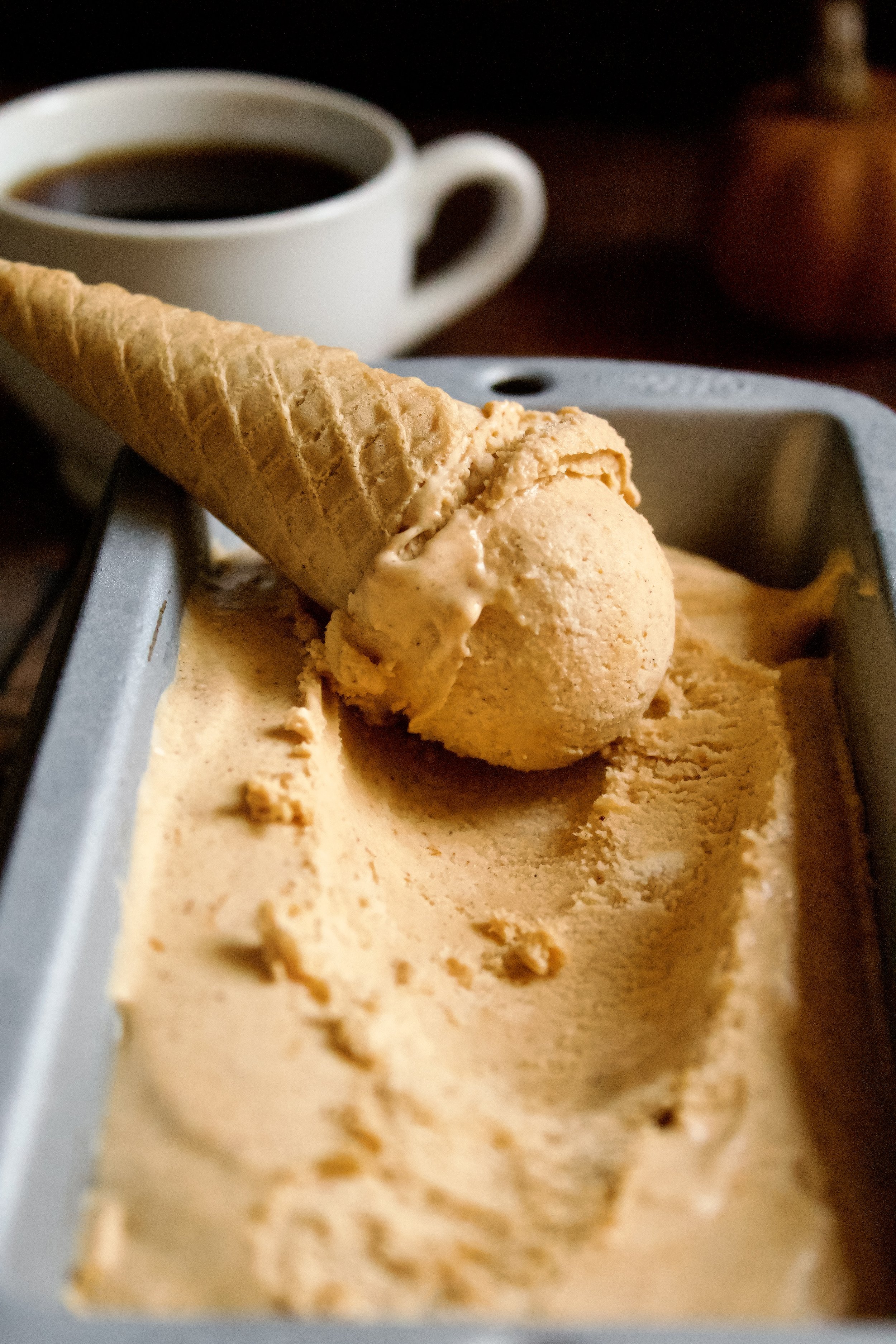 Pumpkin Spice Latte Ice Cream — Poetry & Pies