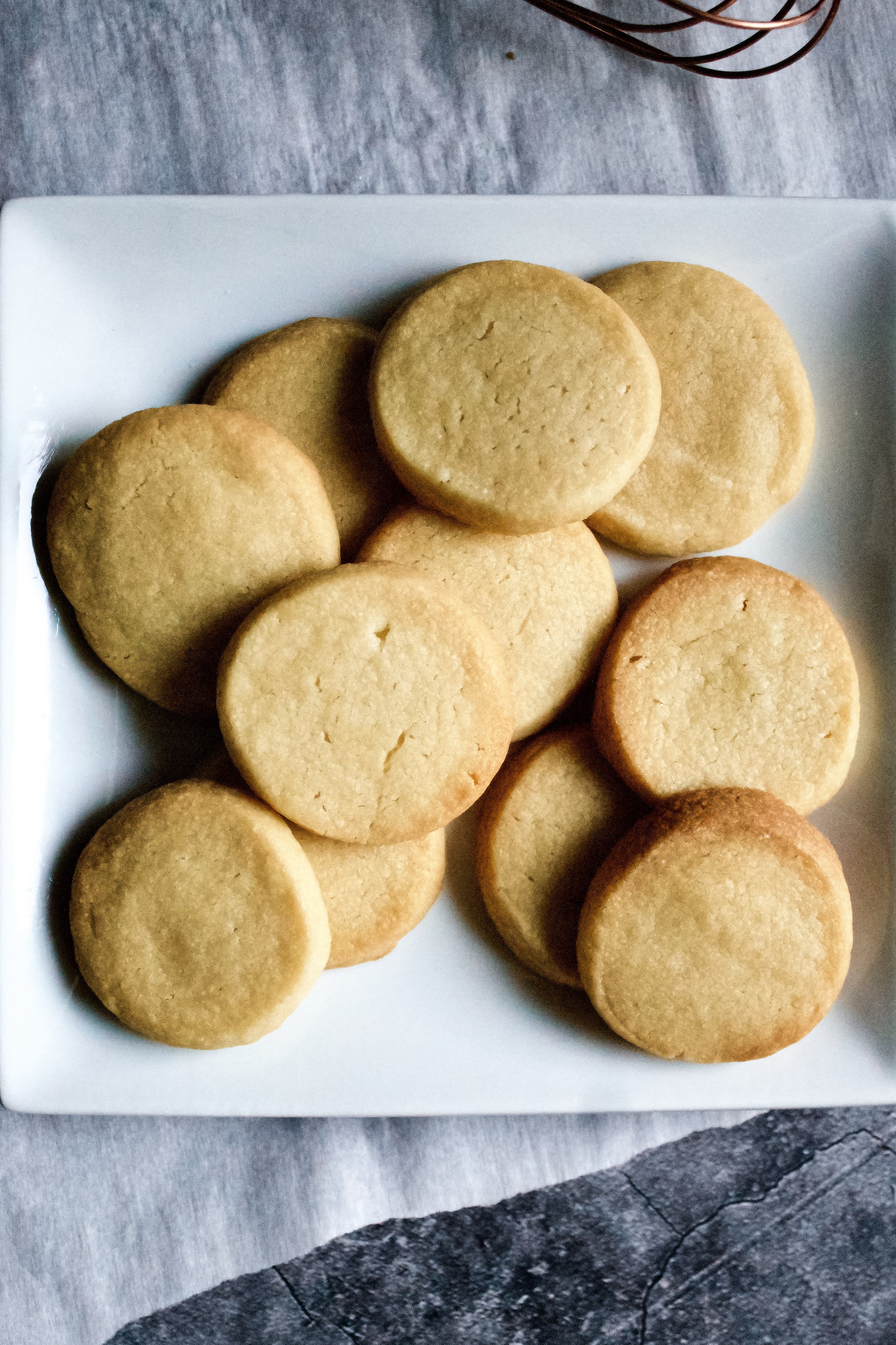 Basic Shortbread Cookies - Baked by an Introvert