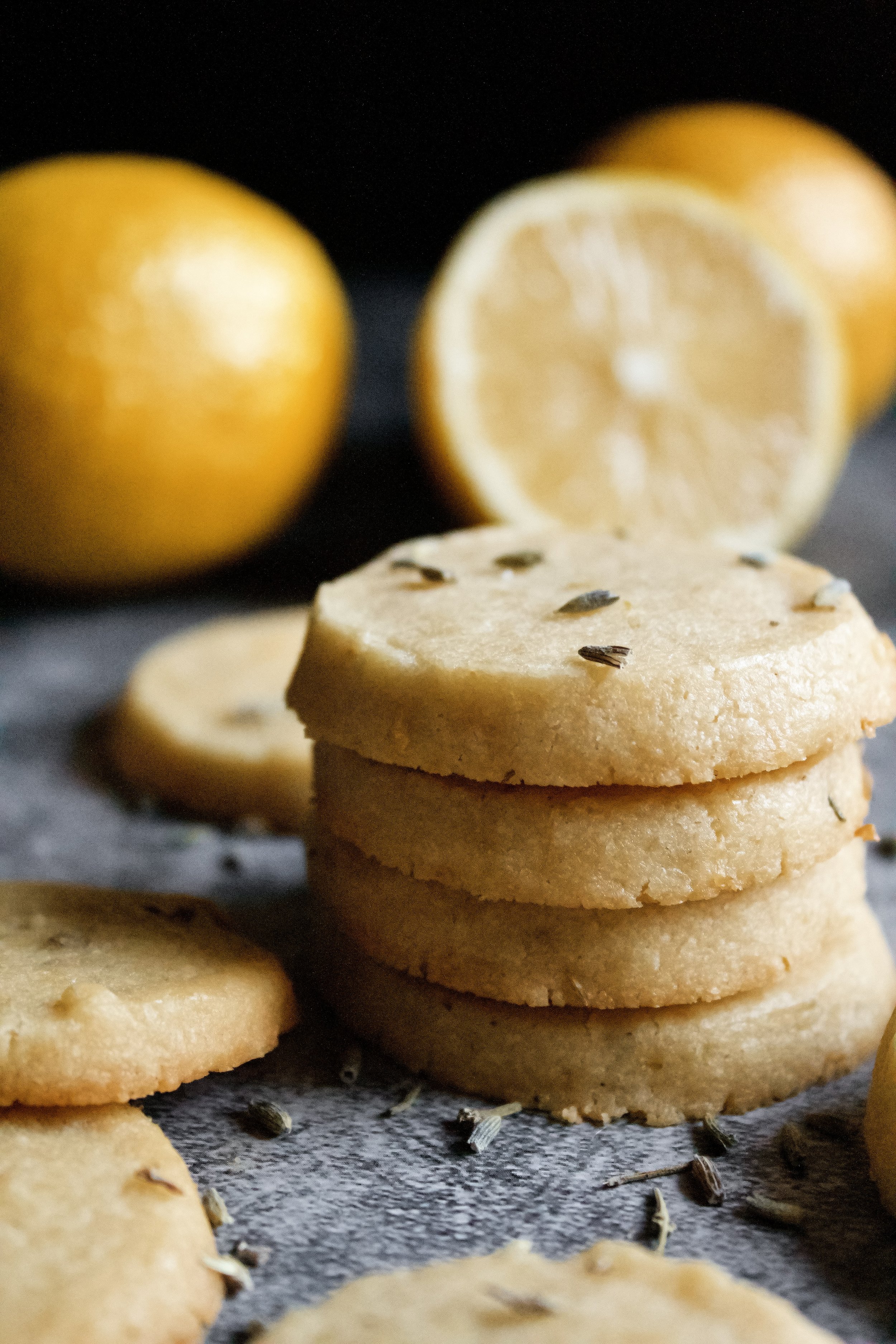 Lemon Shortbread Cookies - The Little Epicurean