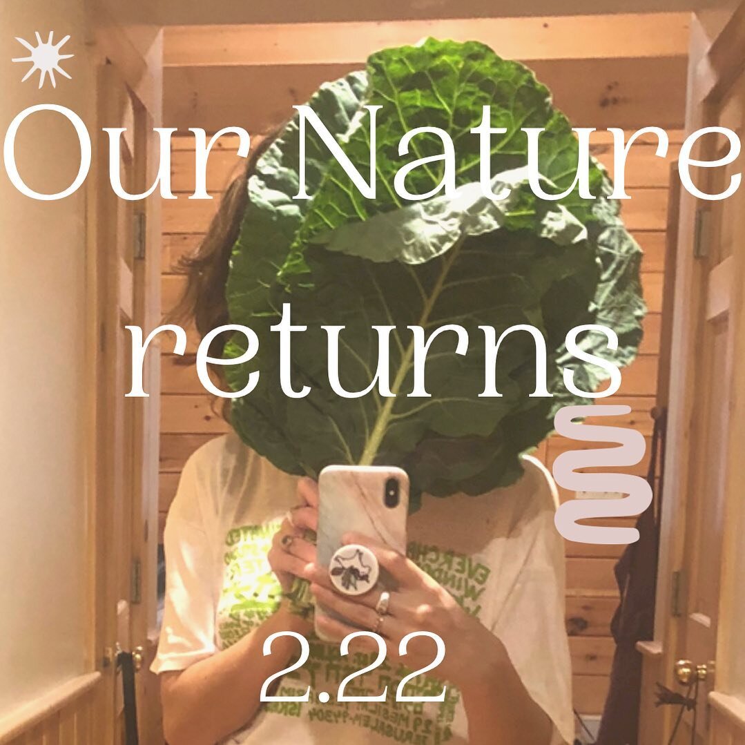 After a long hibernation, I&rsquo;m excited to announce that my podcast Our Nature will be back on 2.22 🤍🦋🤍 !! You can look forward to interviews with experts and inspiring creatives about nature connection, topical episodes about relationships, h