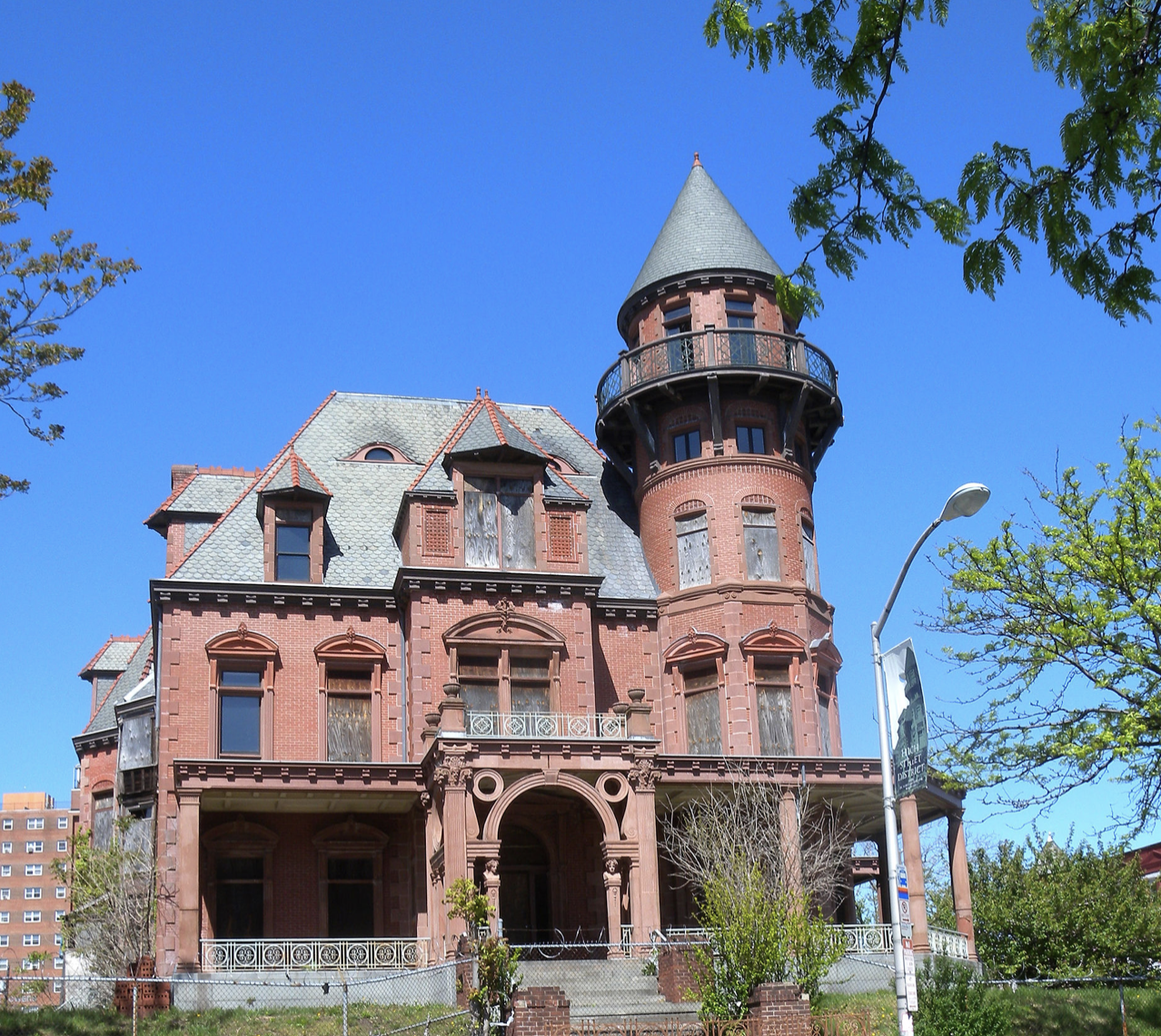 Krueger-Scott Mansion in Newark, New Jersey.