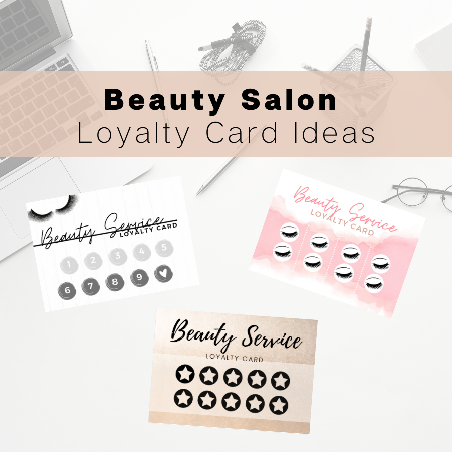 Beauty Salon Loyalty Card  Ideas & Templates — Her Lash Community For Business Punch Card Template Free