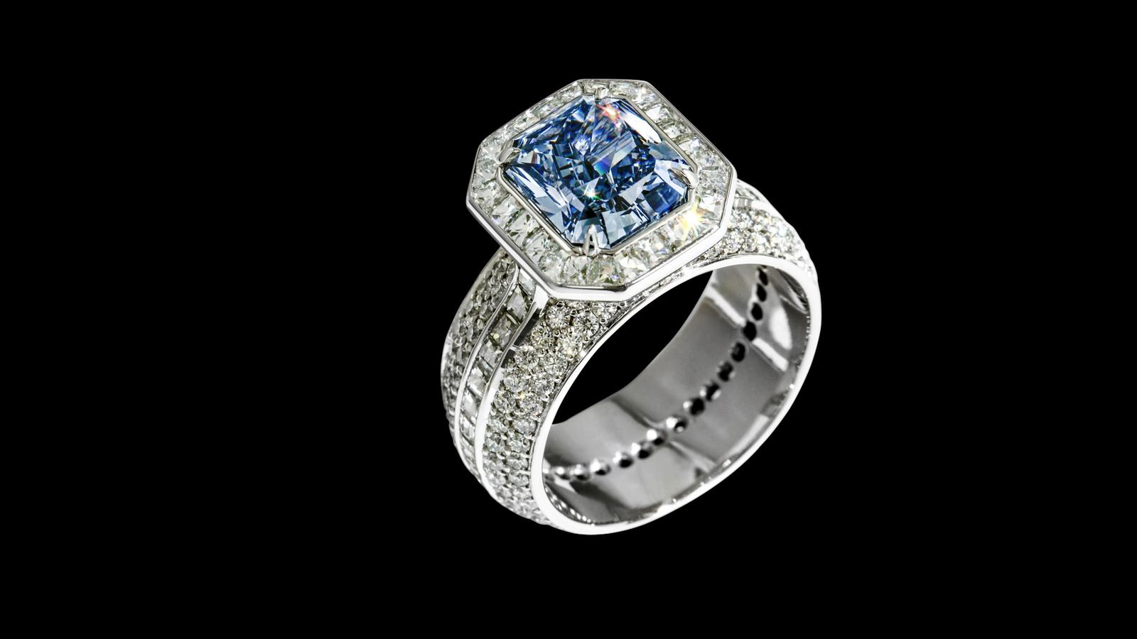 2.97ct Radiant Fancy Vivid Blue VS1 pic 1 black.JPG