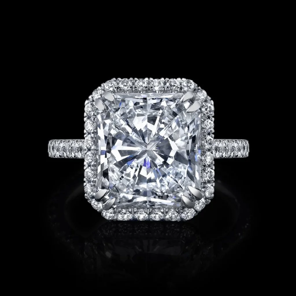 5.02 Radiant Diamond Ring