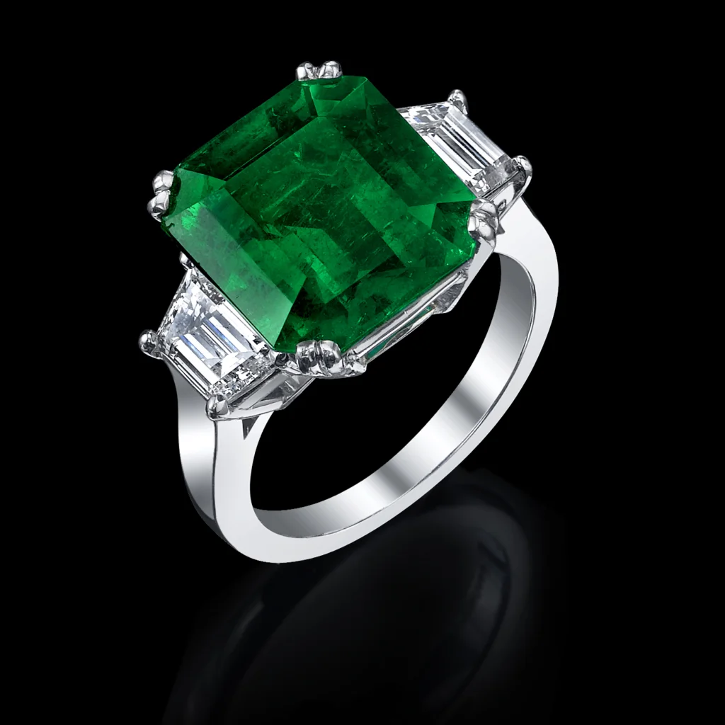 7.83ct Emerald Ring