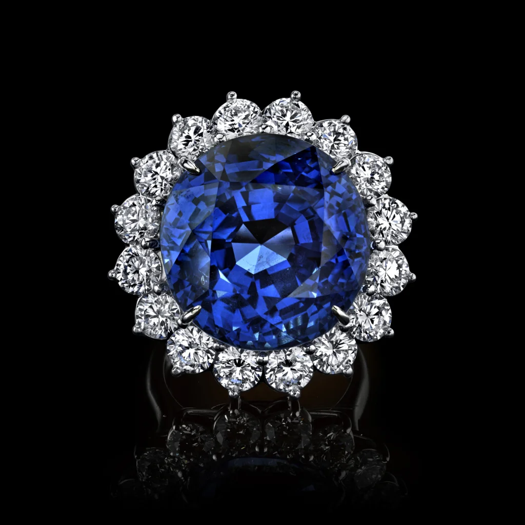 38.71ct Burma Sapphire Ring
