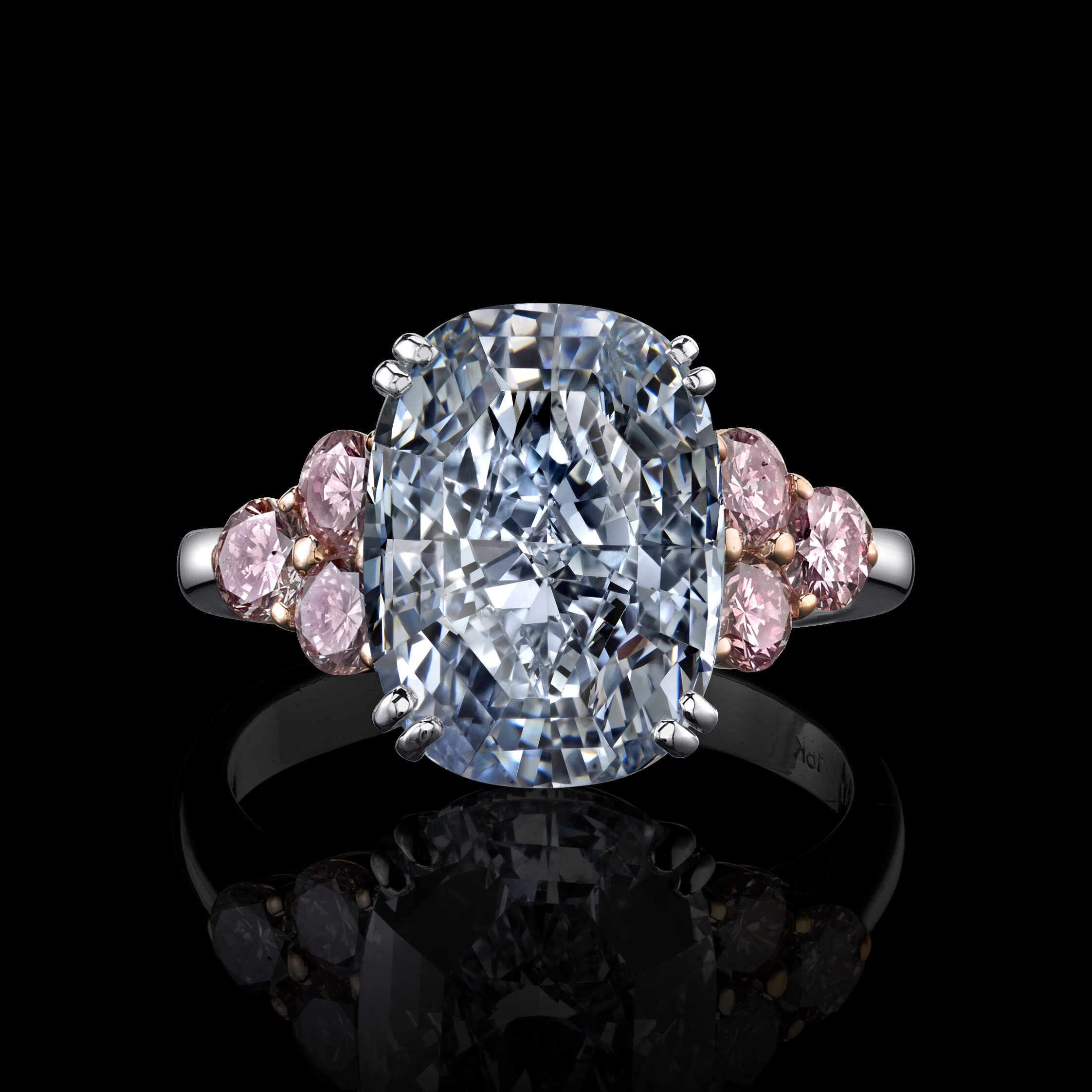 What Makes a Blue Diamond Blue?