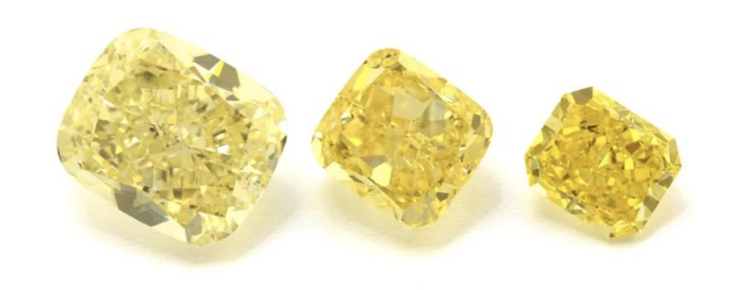 How  are Yellow Diamonds graded?