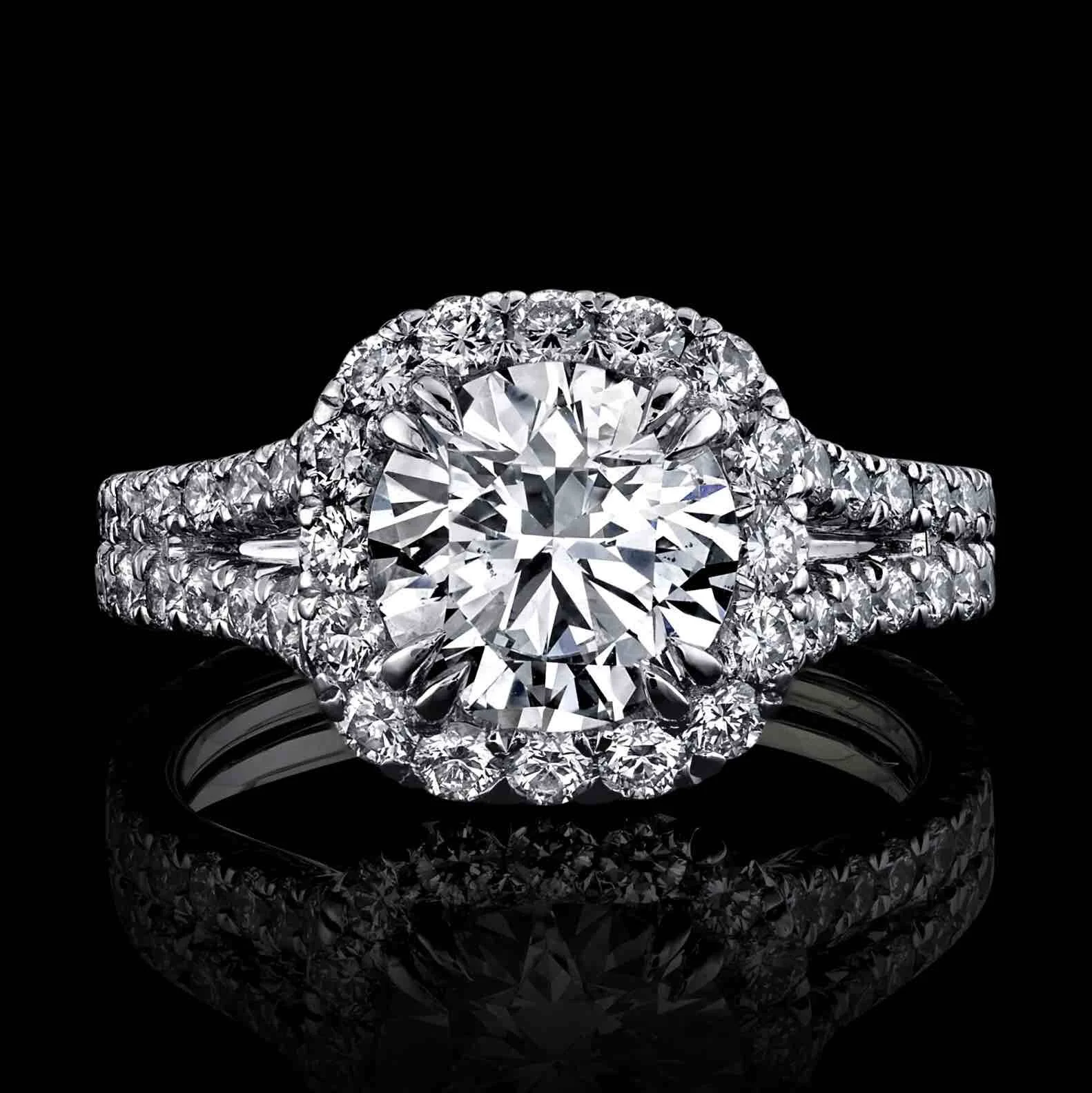 2.01ct Round Brilliant Diamond ring
