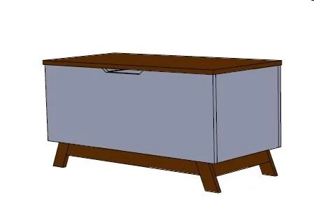 woodworking toy chest