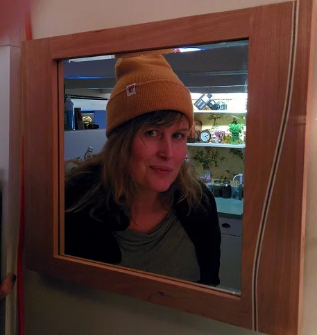 Mirror in Cherry