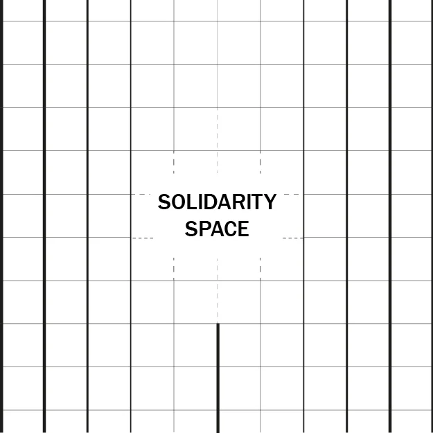 Figure 1. The Solidarity Bloc is an informal, non-institutional space to offer community support and discussion on the #metoo movement in architecture, n.d.. Credit: The Architecture Lobby .