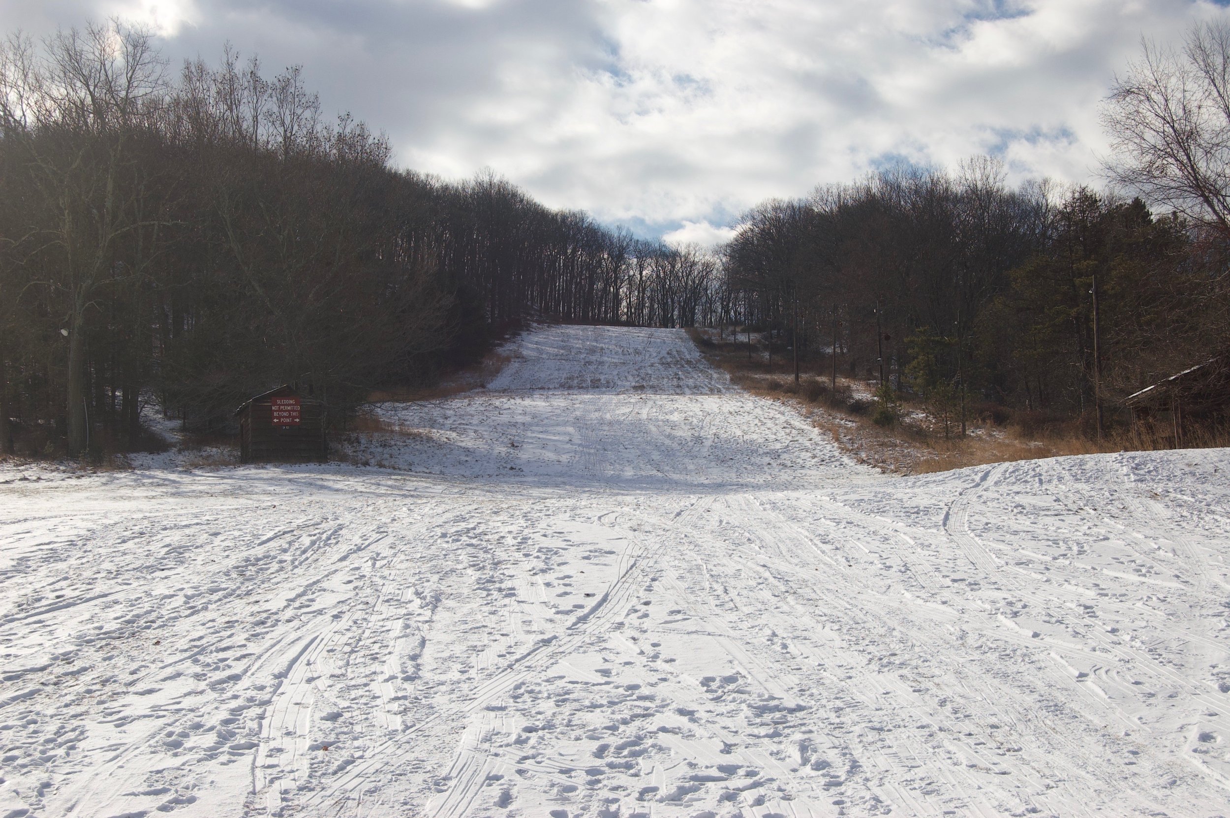 Figure 4. The Silvermine ski slope, 2017. Photograph by Robert W. Snyder.