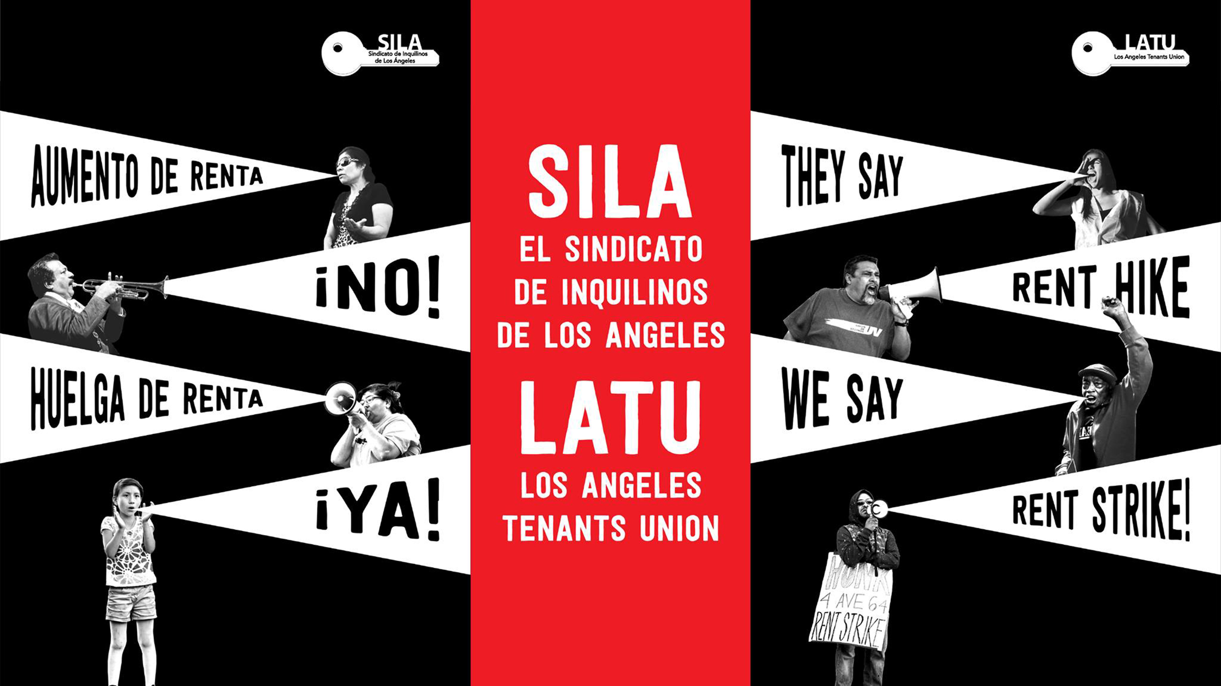 Figure 1. L.A. Tenants Union Poster. Courtesy of the L.A. Tenants Union/Sindicato de los Inquilinos de L.A.