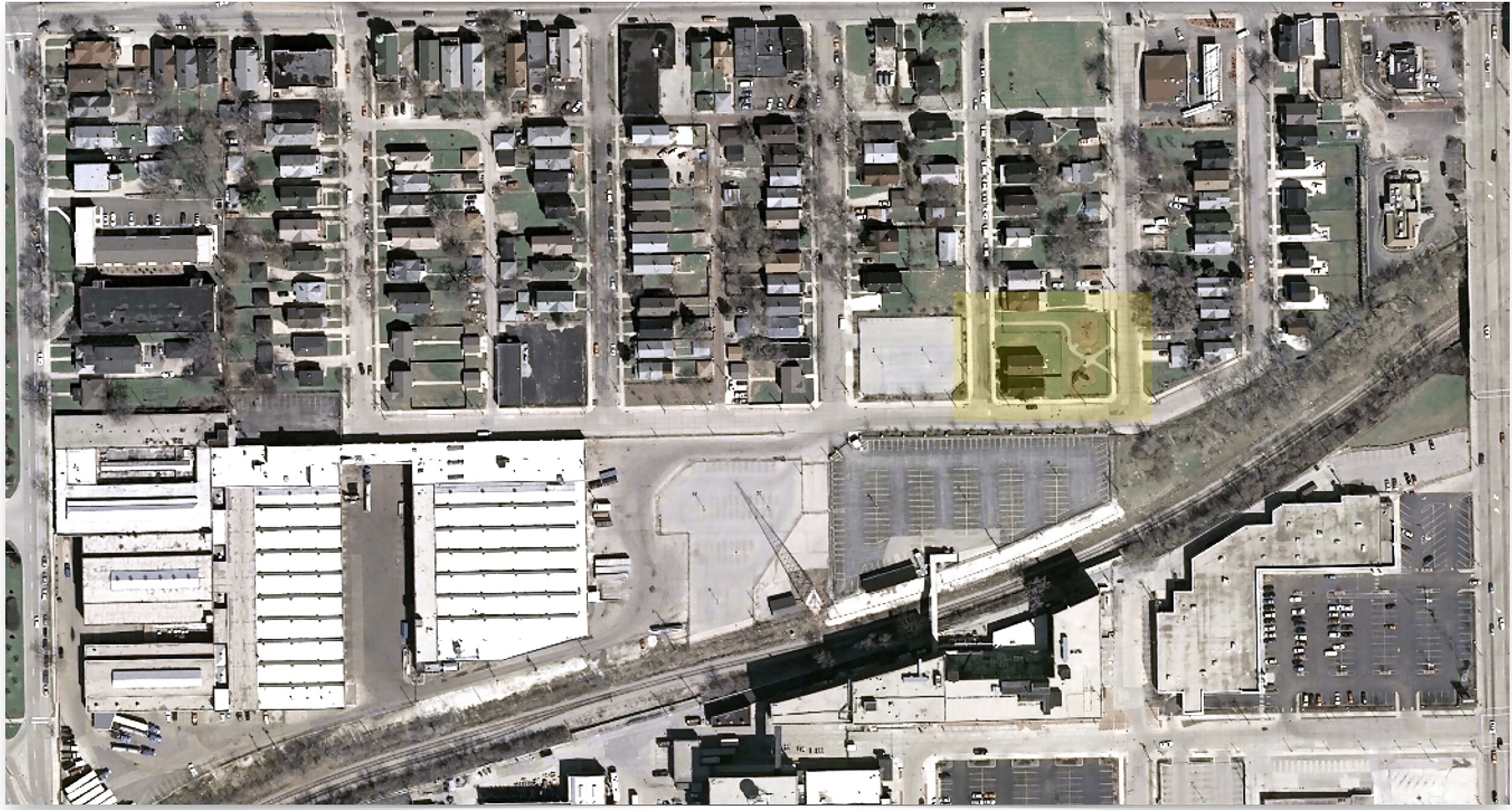  Figure 14. Milwaukee County Land Information Office, Milwaukee County's Interactive GIS &amp; Land Information Map, 2007 Aerial Survey, Generated by Arijit Sen using  Milwaukee County Interactive Mapping Survey . 