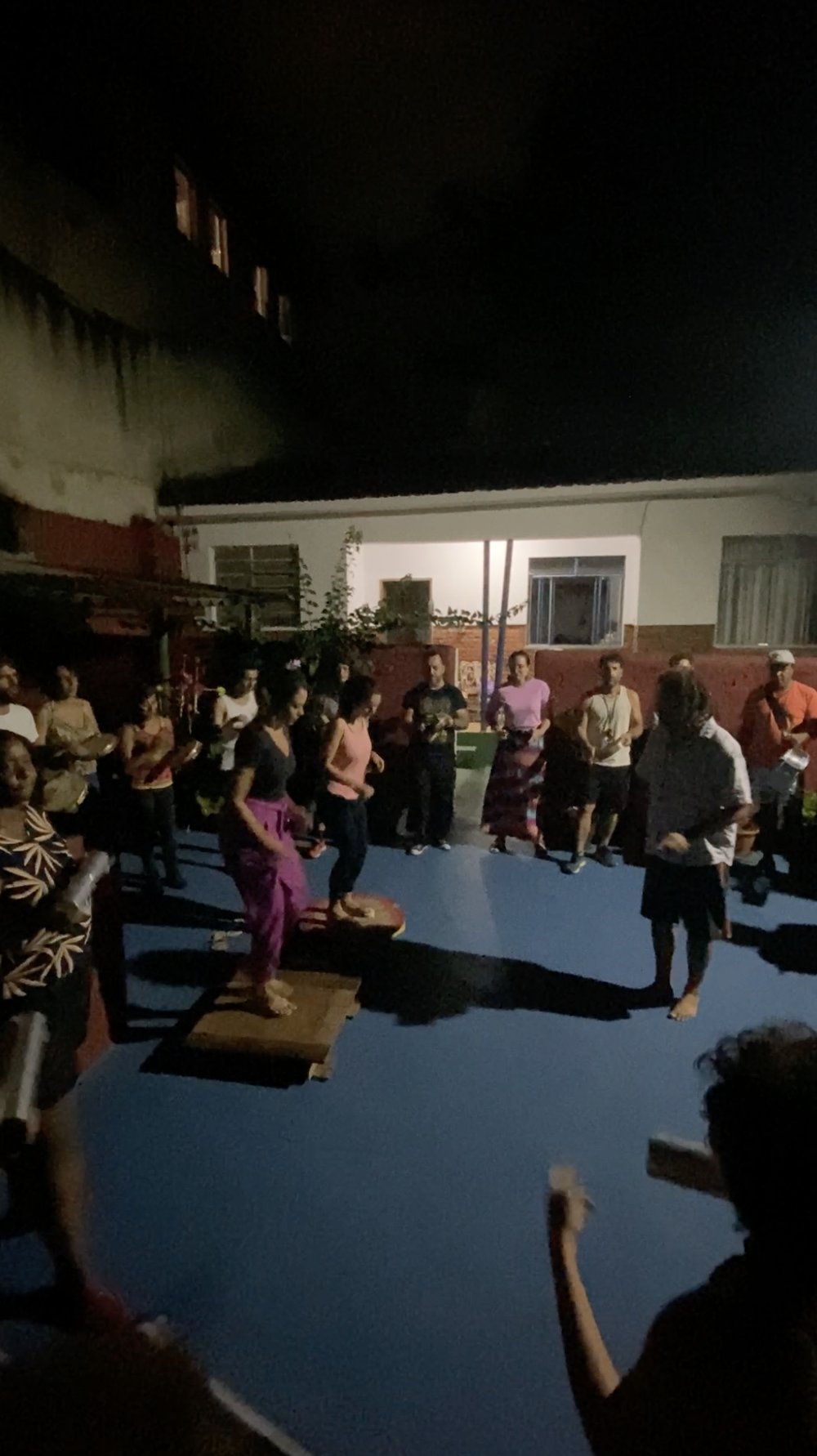  Figure 20. Dancers performing during a practice on the patio, Belo Horizonte. Photograph by Lydia Collins, 2023. 