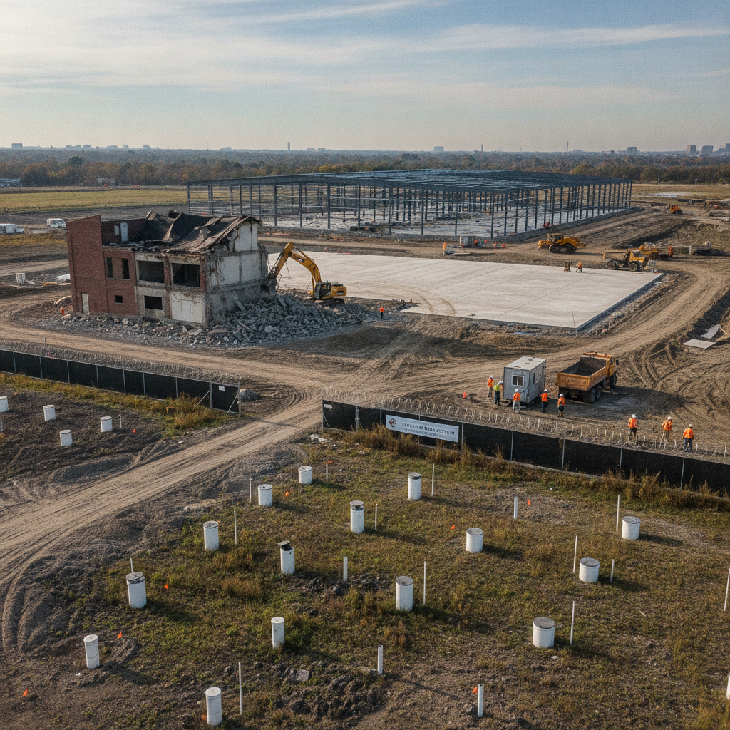 Brownfield Redevelopment for Data Center Facilities