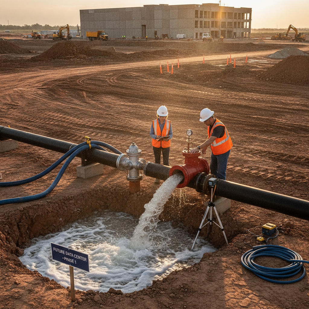 Evaluating Municipal Water Capacity for Data Center Projects
