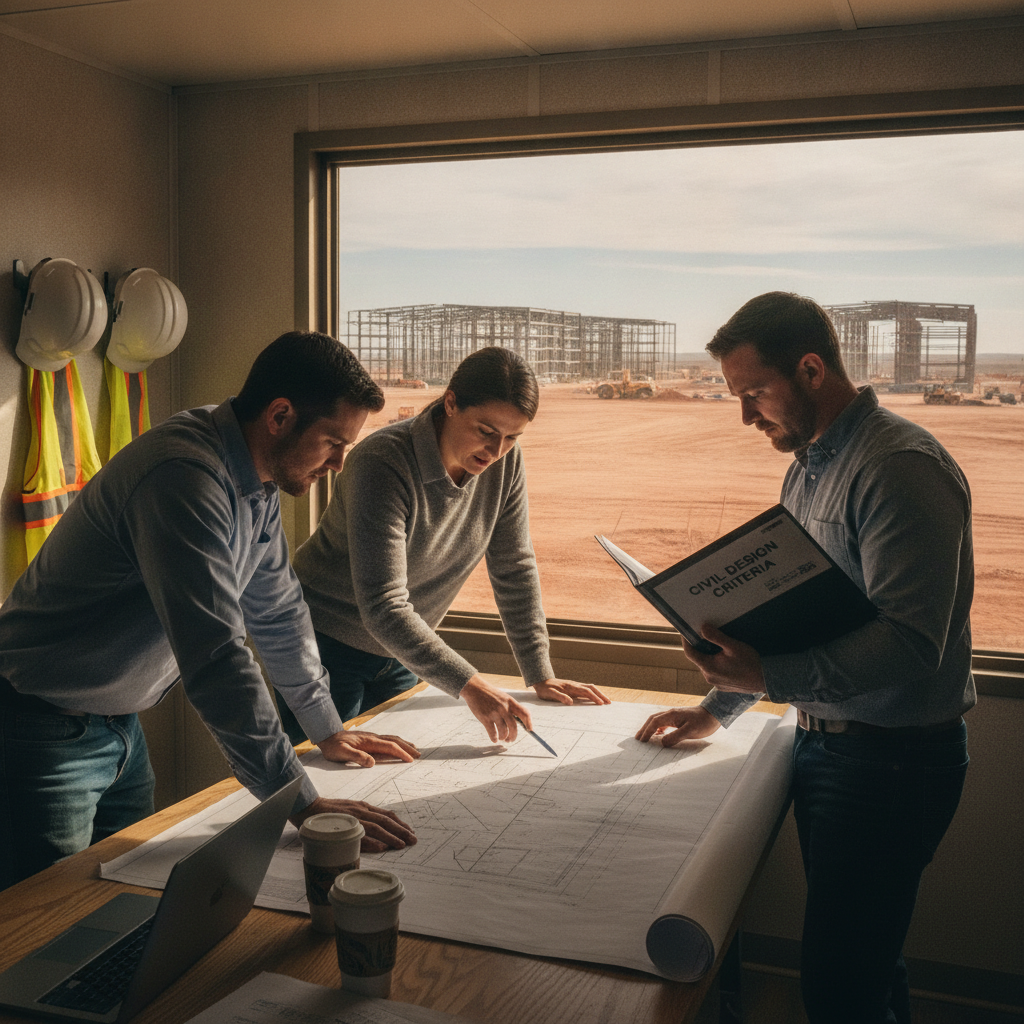 Establishing Civil Design Criteria for Data Center Projects