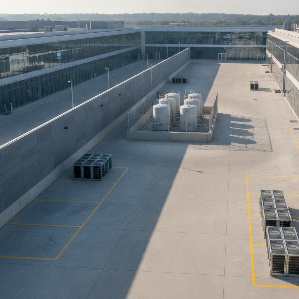 Civil Design Considerations for Data Center Operations Yards
