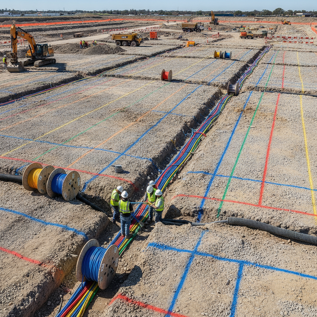 Mastering Underground Utility Coordination for Florida Data Center Construction