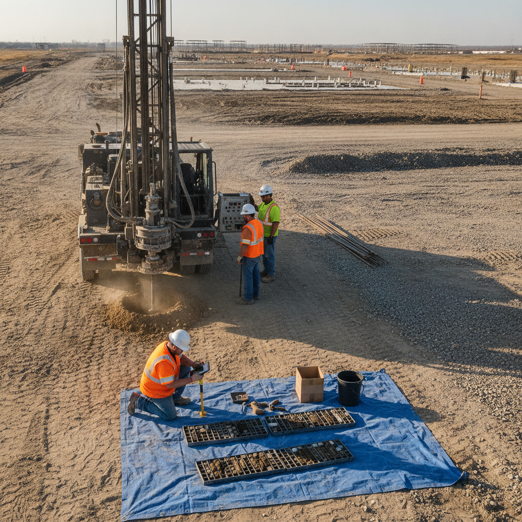 Data Center Soil Borings: What Developers Need to Know