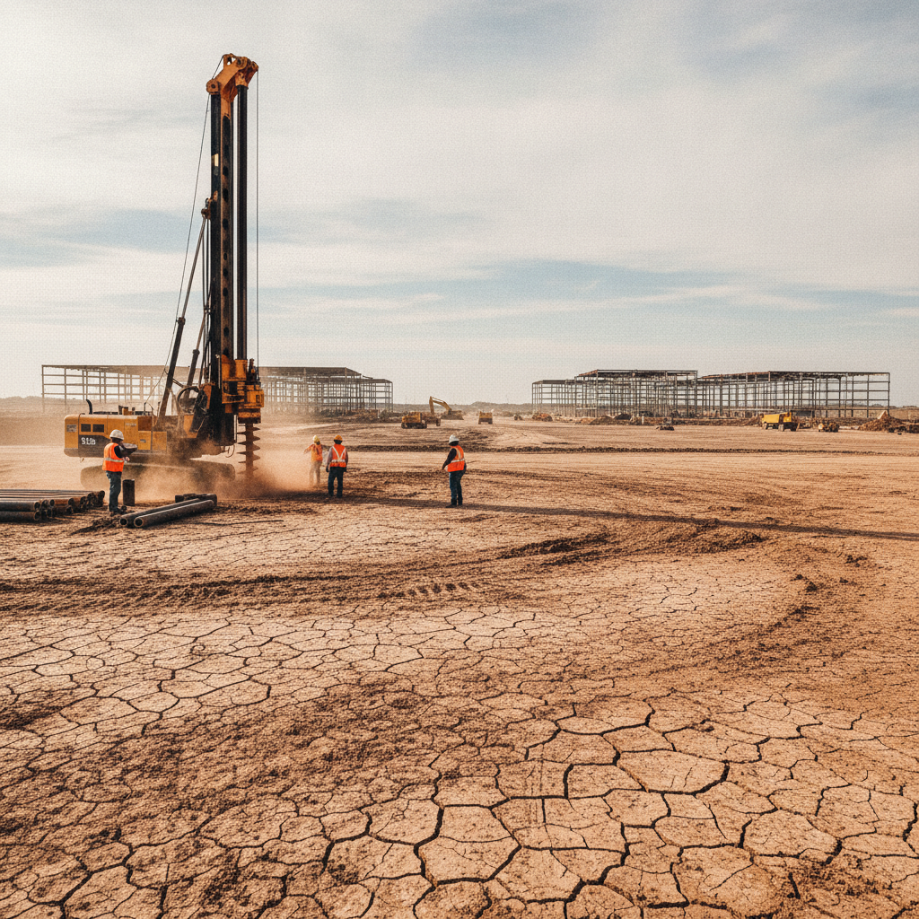 Texas Data Center Expansive Soils