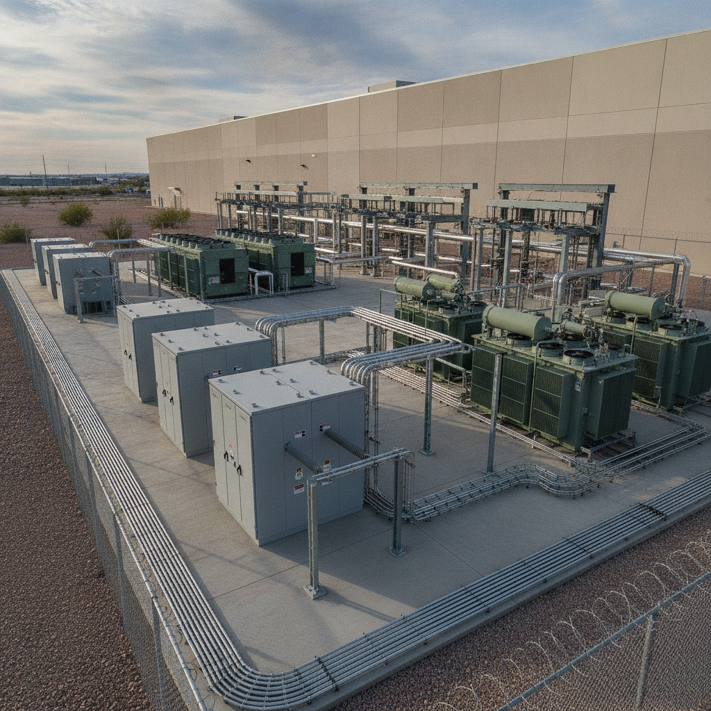 Data Center Utility Yard Design
