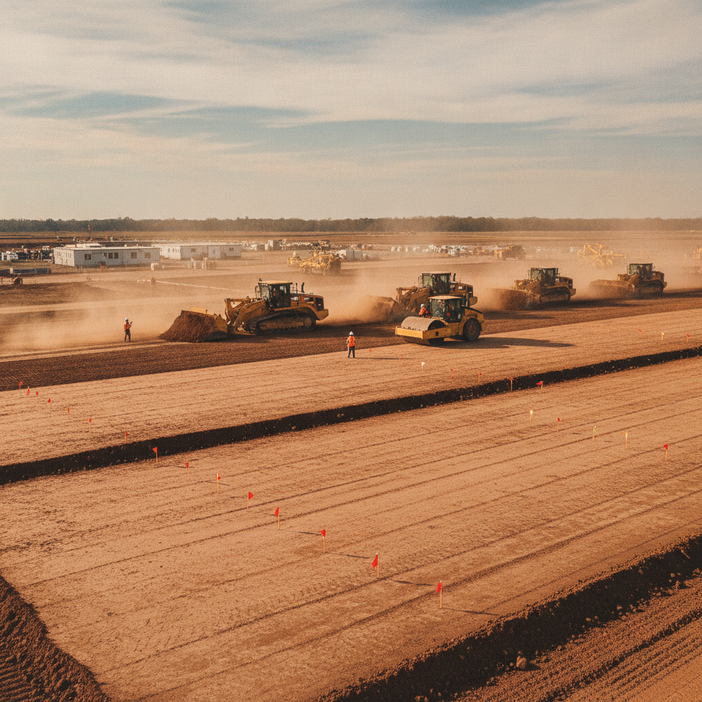 Data Center Earthwork Planning