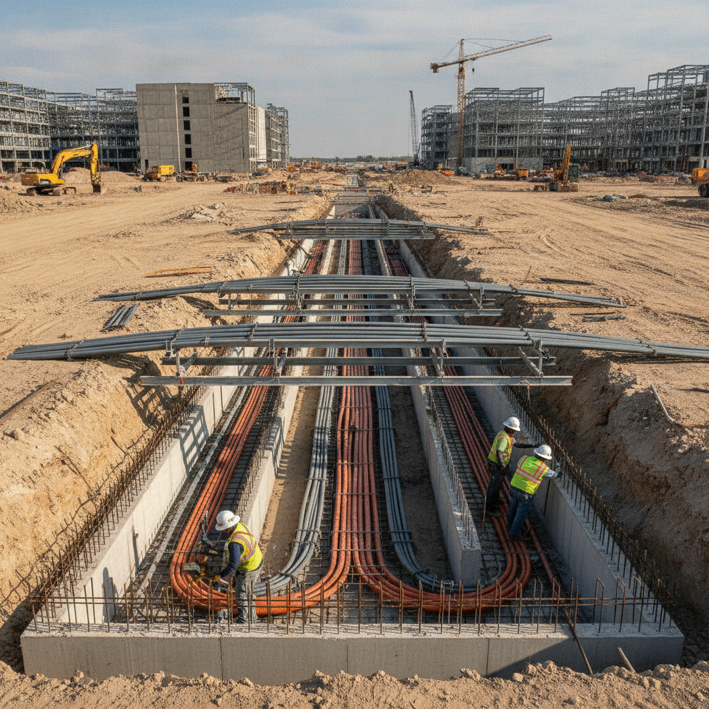 Data Center Utility Construction
