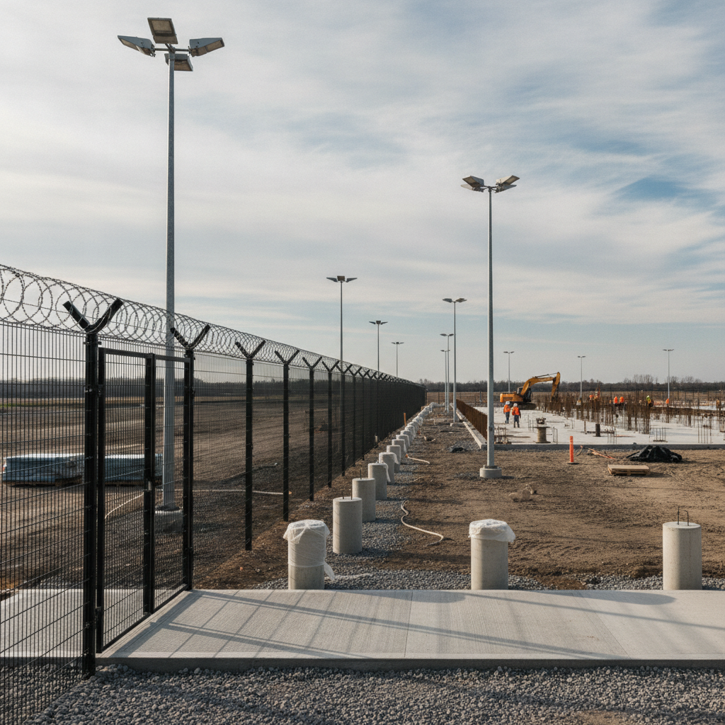 Integrating Security Requirements Into Data Center Site Layouts