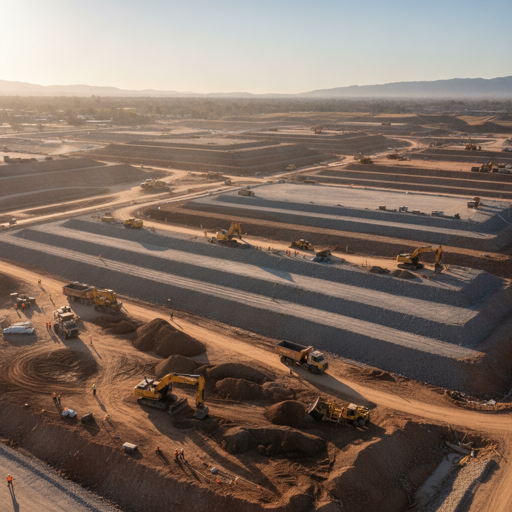 Preparing Data Center Sites With Variable Topography