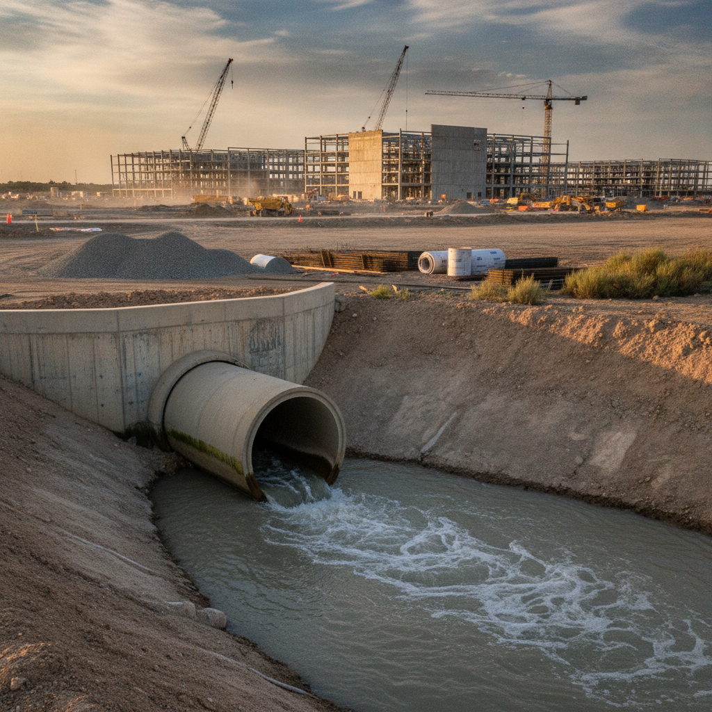 Tailwater Effects on Data Center Drainage Systems