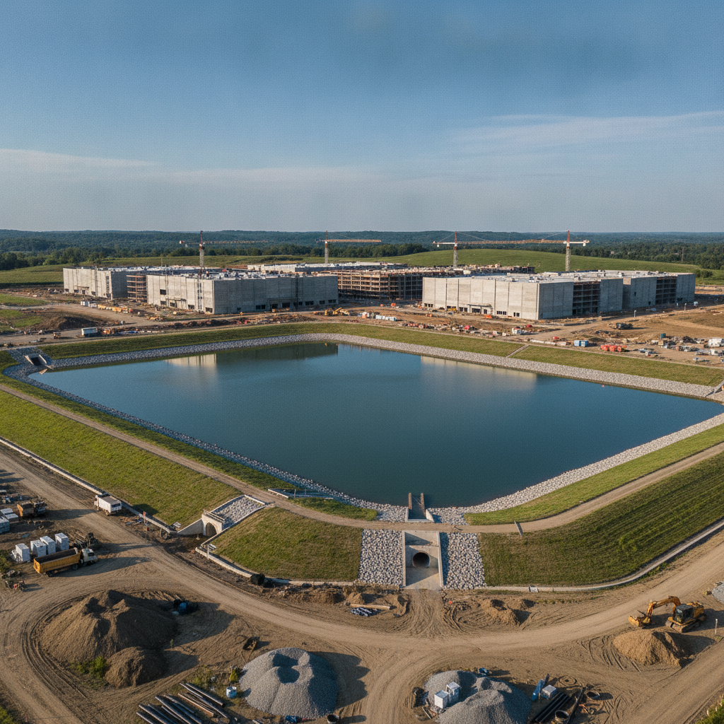 Regional Stormwater Coordination for Large Data Center Campuses