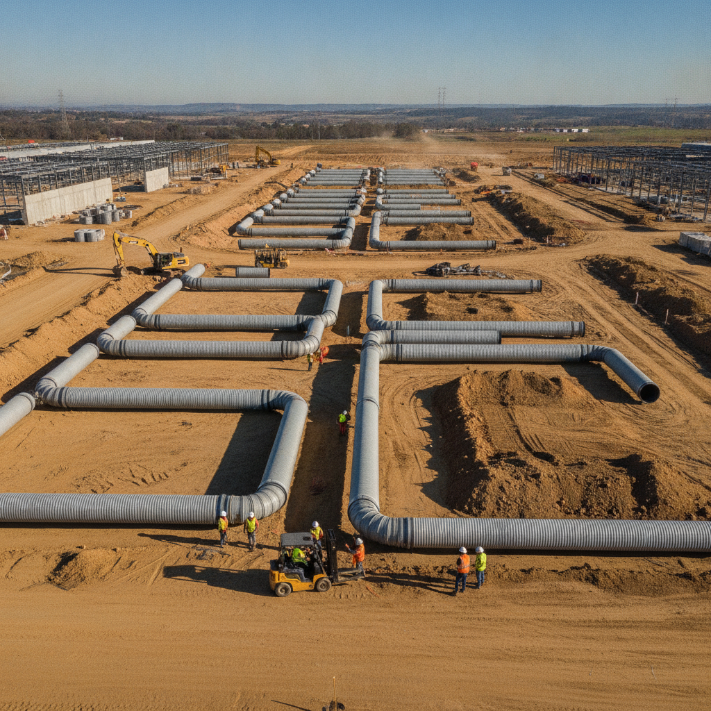 SWMM Modeling for Data Center Pipe Networks