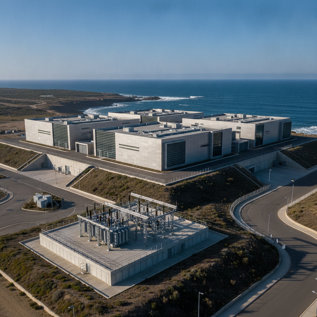 Coastal Data Center Site Planning for Storm Surge