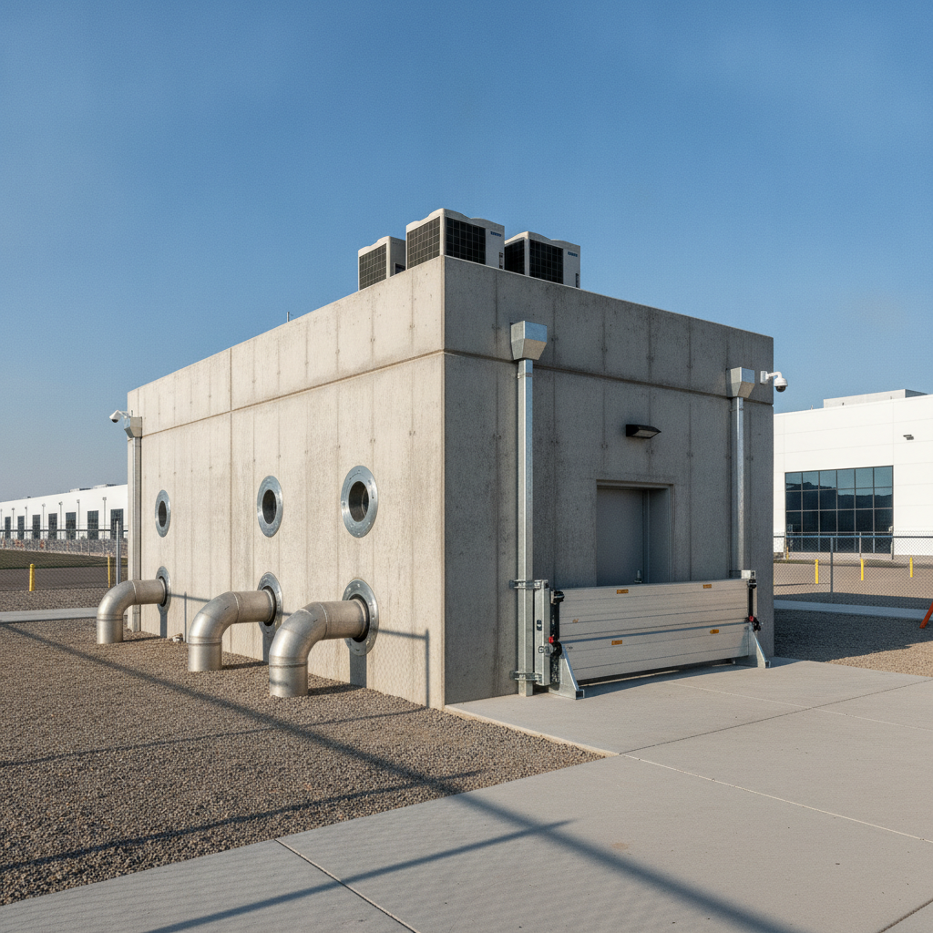 Flood-Proofing Support Buildings on Data Center Campuses