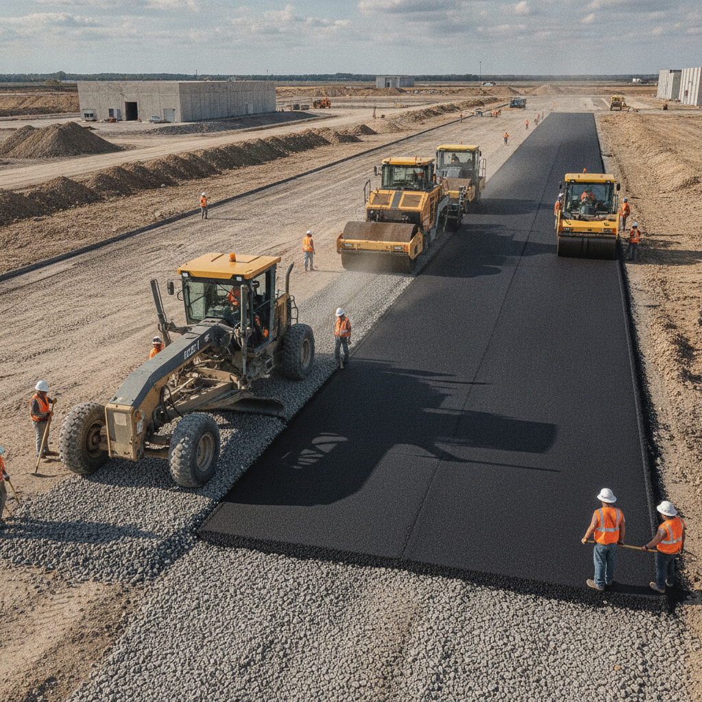 Heavy-Duty Pavement Design for Data Center Campuses