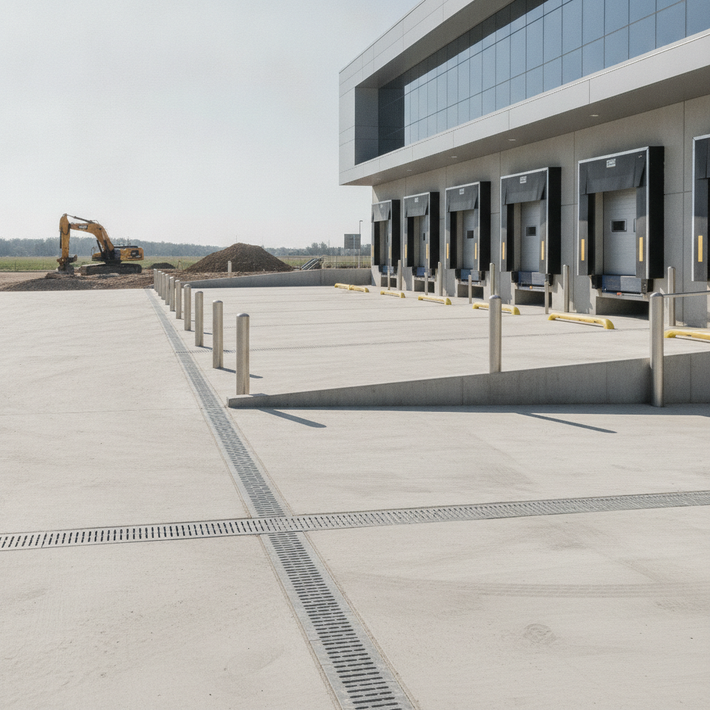 Designing Data Center Loading and Unloading Zones