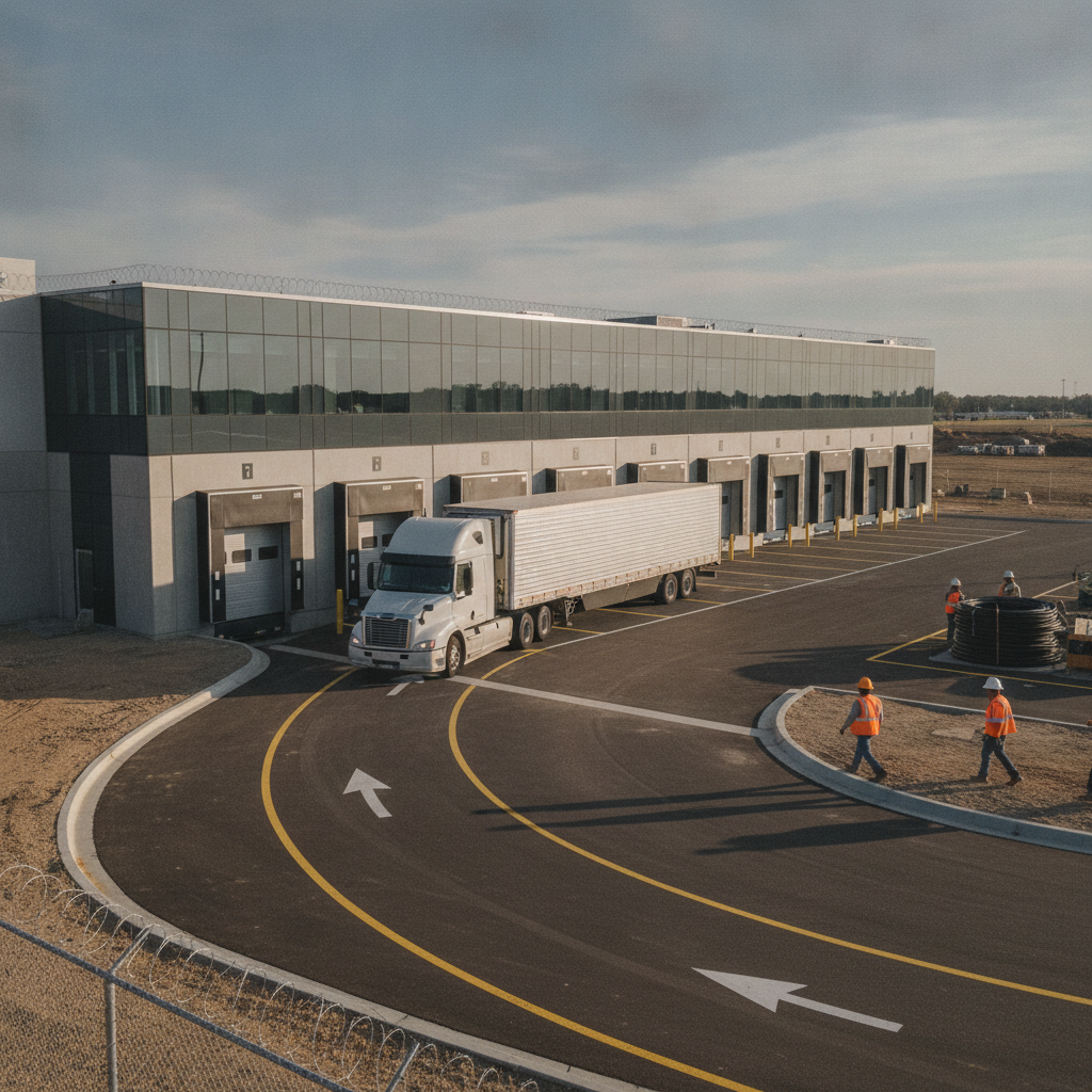 Data Center Loading Dock Access and Maneuvering