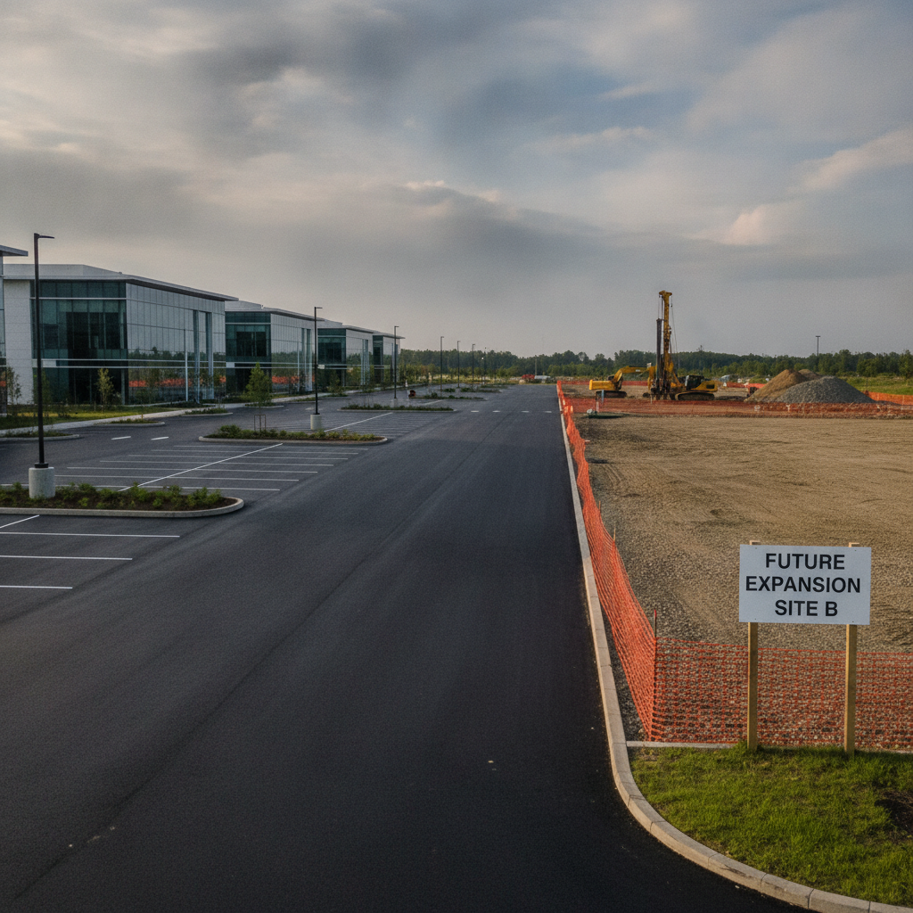 Parking Expansion Planning for Data Center Growth