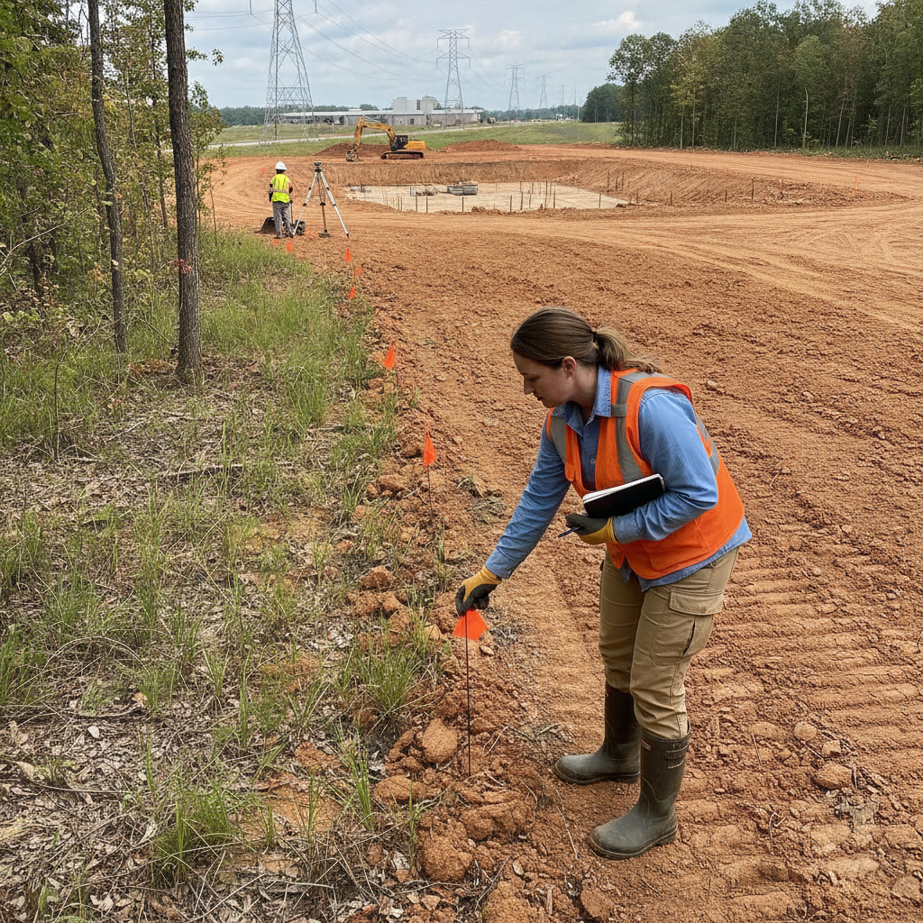 Wetland Delineation During Data Center Site Selection