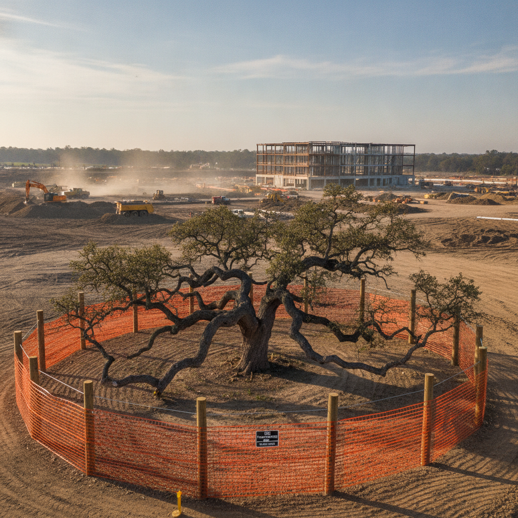 Tree Preservation Planning on Data Center Sites